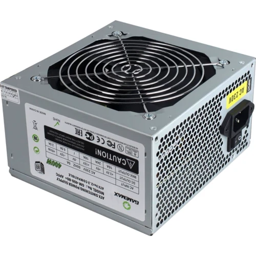 Блок питания GameMax GM-400W-80+APFC: Форм-фактор ATX