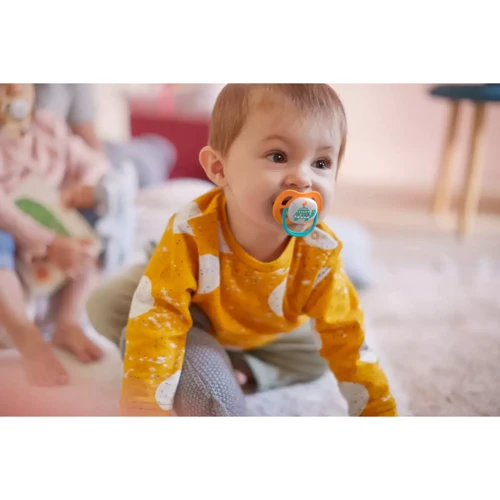 Пустушка ортодонтична Philips AVENT Ultra Air Animal для хлопчиків 6-18 міс 2 шт (SCF080/07): Вид пустушки классическая