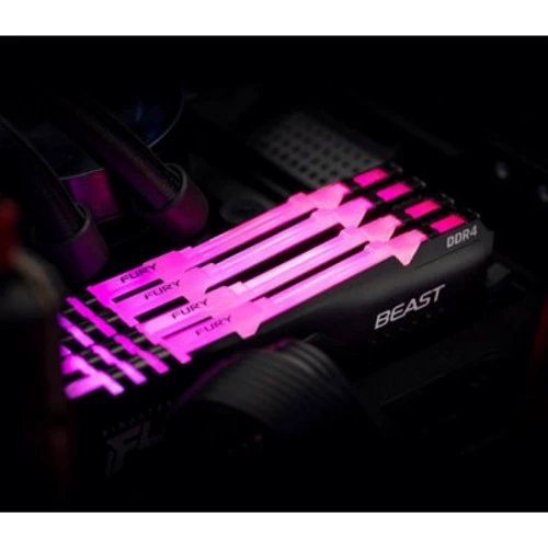 Kingston FURY 16 GB (2x8GB) DDR4 2666 MHz Beast RGB (KF426C16BBAK2/16) фото 2