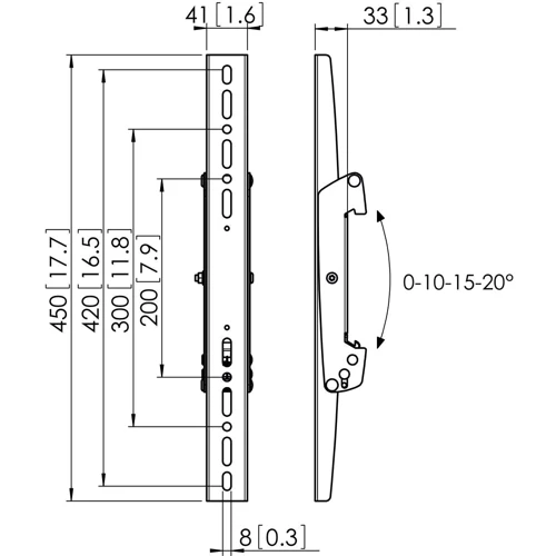 Кронштейн для ТБ VOGELS PFS3304