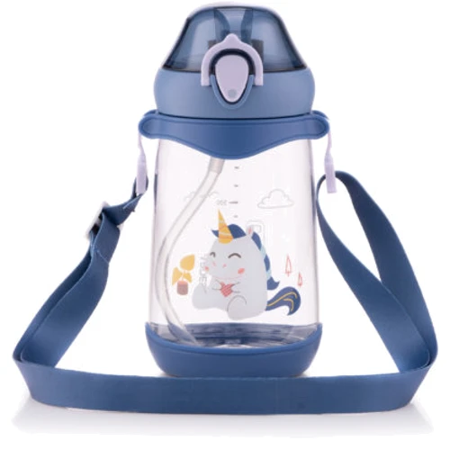Бутылка для воды детская Ardesto Unicorn 500 ml синяя (AR2250PU) фото 6
