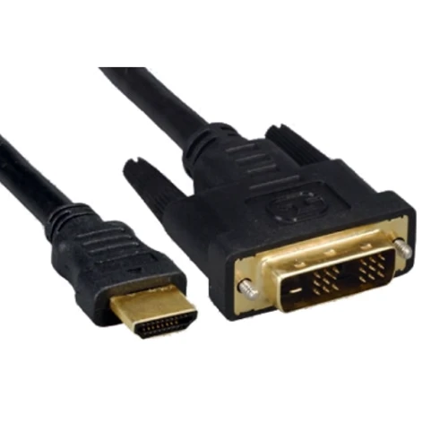 Кабель и переходник Cablexpert HDMI-DVI 4.5м Polibag (CC-HDMI-DVI-15): Тип кабель