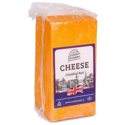 Сыр Cesvaine Cheddar Red, 50% (WT3687): Вес нетто 100 г