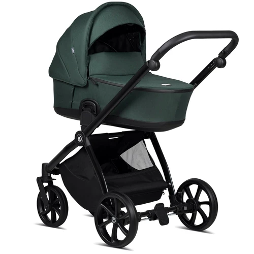 Универсальная коляска 2 в 1 Tutis Mio plus Thermo Pacific green (1352240): Материал колес резина (надувные)