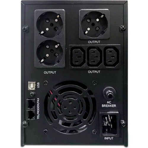 EnerGenie EG-UPS-036: Количество Euro-розеток, шт 3