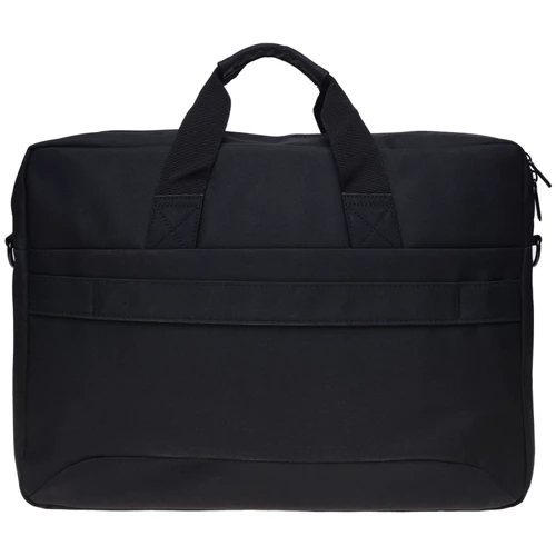 Чоловіча сумка месенджер Remoid чорна (brvn198-15-black): Тип ручки Зі знімним ременем, Плечовий ремінь, З двома ручками, Коротка ручка