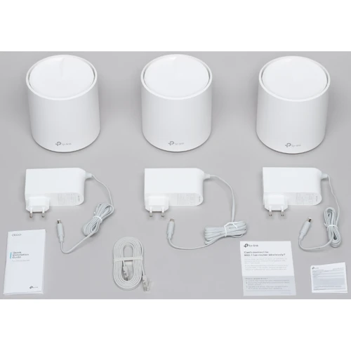 Маршрутизатор Wi-Fi TP-Link Deco X20 (3-Pack): Тип маршрутизатора Wi-Fi роутер