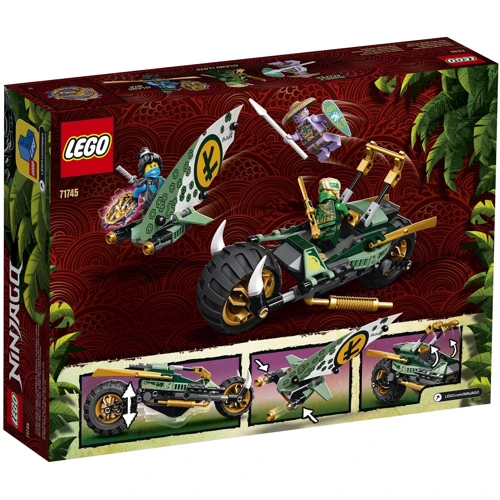 Конструктор LEGO NINJAGO Мотоцикл Ллойда для джунглей (71745): Серия NINJAGO