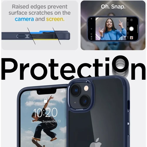 Чехол для iPhone Spigen Crystal Hybrid Navy Blue (ACS04687) for iPhone 14 Plus фото 7