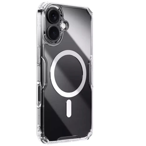 Чехол для iPhone Nillkin Nature Pro Magnetic Clear for iPhone 16: Цвет прозрачный
