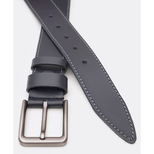 Мужской ремень Borsa Leather синий (V1115FX57-navy): Пол Мужской