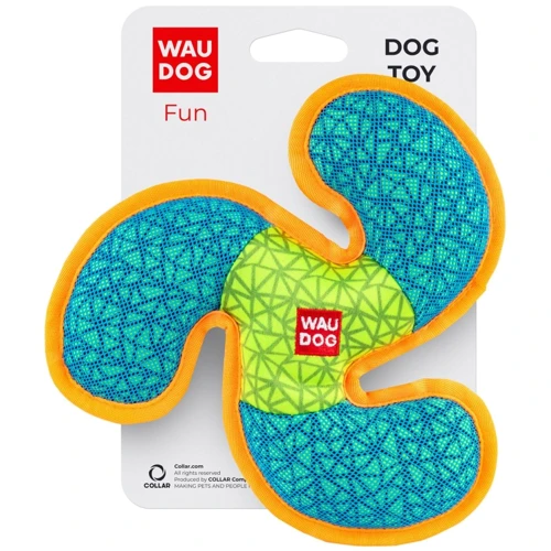 Іграшка для собак WAUDOG Fun Пропелер 21х21см блакитна (62062)