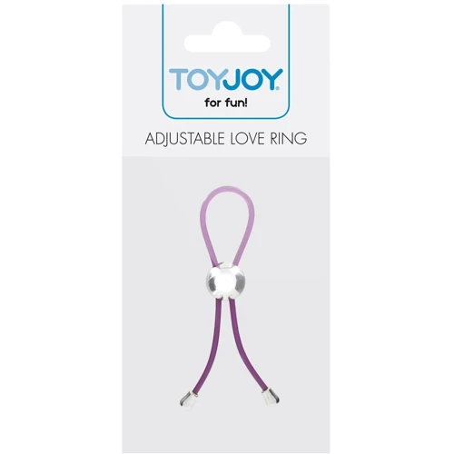 Петля для пениса Toy Joy - Adjustable Love Ring Purple (10312-PURPLE): Производитель Toy Joy