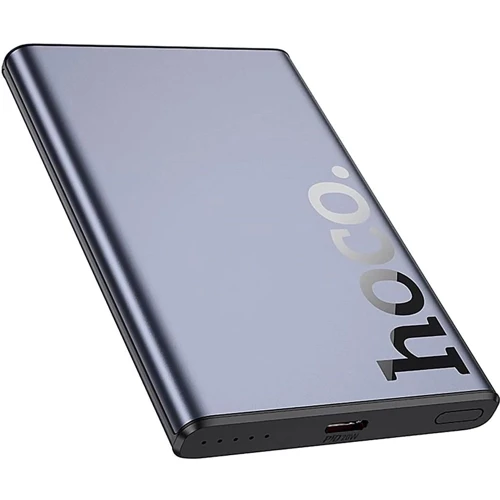 Зовнішній акумулятор Hoco Power Bank 5000mAh Q32 Bird Wireless Magnetic 20W Metal Gray