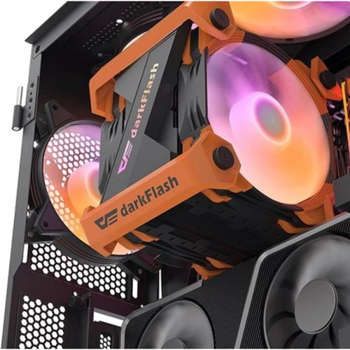 Кулер DarkFlash Ellsworth S2X: Регулировка оборотов широтно-импульсная модуляция (PWM)