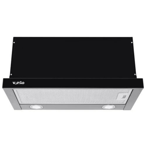 Вытяжка Ventolux GARDA 60 BK (1000) LED: Материал корпуса нержавеющая cталь, cтекло