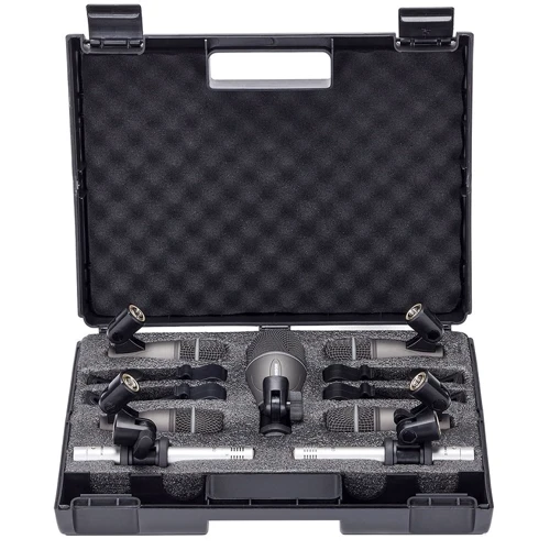 Набір з 7 мікрофонів SAMSON DK707 - 7-Piece Drum Mic Kit: Тип перетворювача Динамічний