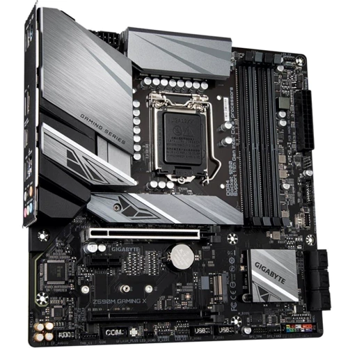 Gigabyte Z590M GAMING X: Разъемы на задней панели USB 3.2 Gen 2, USB 3.2 Gen 1