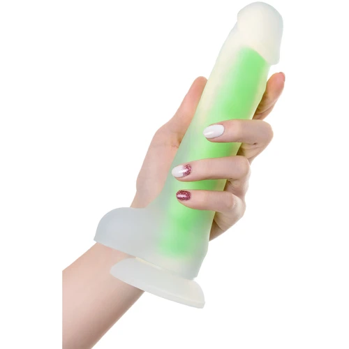 Фаллоимитатор Toyfa Beyond Clark Glow Green (светится в темноте)