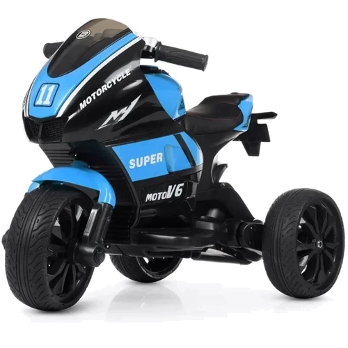 Дитячий електромотоцикл 3 колісний Bambi Racer Yamaha синій (M 4135EL-4)
