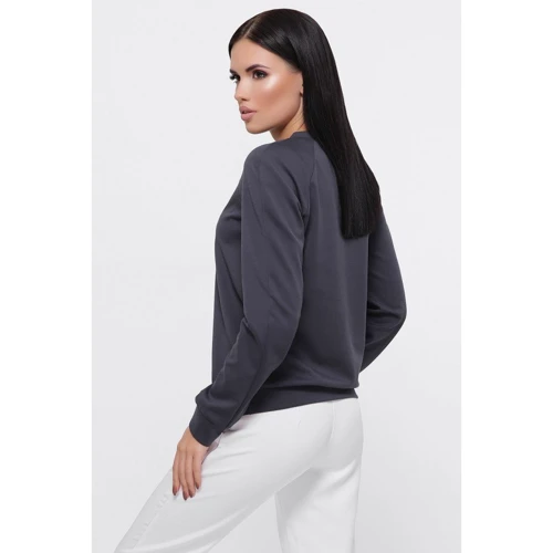 Свитшот FashionUp KF-1801C-48 48 темно-серый: Сезон Демисезон