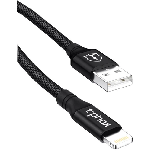 Кабель T-PHOX USB Cable to Lightning Speed 1.2m Black (T-L810 Black)