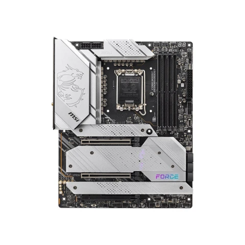MSI MPG Z690 FORCE WIFI: Разъемы на плате USB 3.2 Gen 2, USB 2.0, USB 3.2 Gen 1, USB Type-C, SATA 3.0, M.2