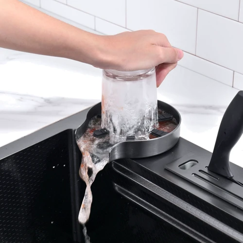 Кухонна мийка Lefton Workstation Kitchen Sink Set Digital Temperature Display KS2205 (SK019-G) фото 8