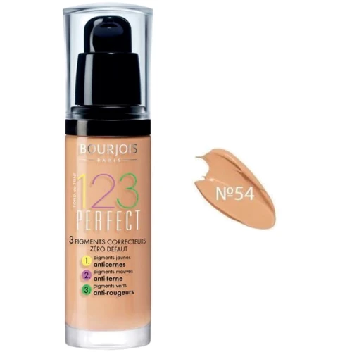 Bourjois 123 Perfect Harmony №54 beige Тональный крем 30 ml: Вид Тональные средства