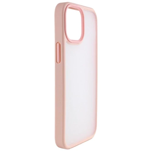 Чехол для iPhone Mobile Case TPU+PC Metal Buttons Pink for iPhone 14 Plus: Цвет розовый