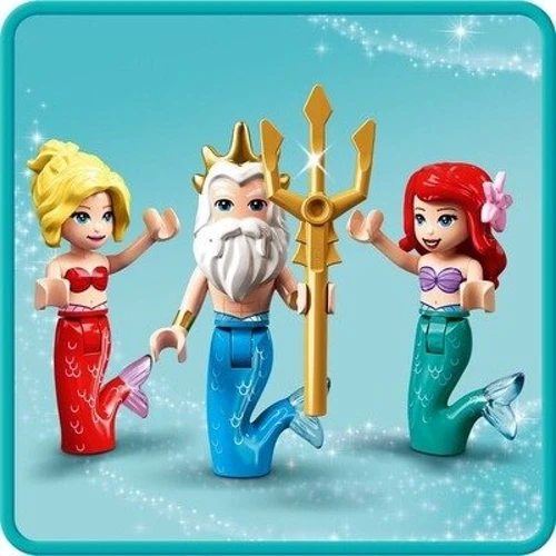 Конструктор LEGO Disney Princess Подводный дворец Ариэль (43207): Количество деталей, шт. 498