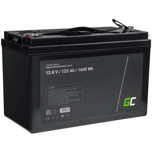 Аккумуляторная батарея GreenCell LiFePO4 12.8V 125Ah (100А) + BMS