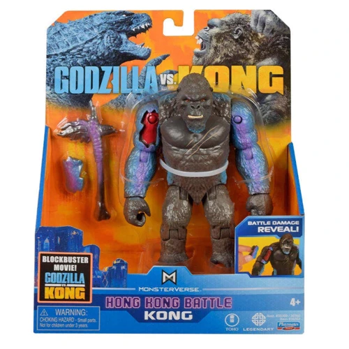 Фігурка Godzilla vs. Kong - Конг з бойовими ранами та сокирою 15 cm (35354) фото 4