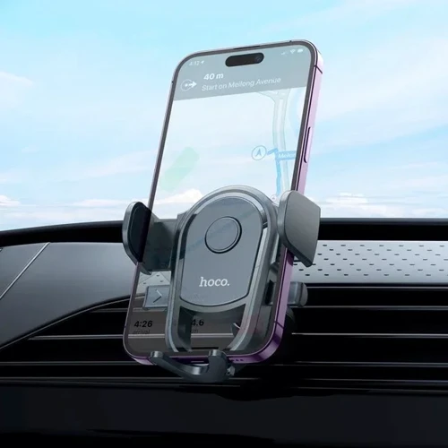 Держатель Hoco Car Holder Air Vent H6 Black фото 6