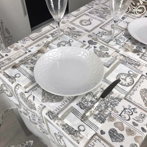 Скатерть Прованс Happy time 150х150см (23769)