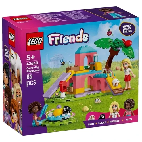 Конструктор LEGO Friends Игровая площадка для морских свинок 86 деталей (42640)