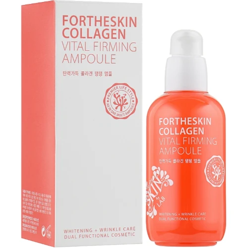Fortheskin Collagen Vital Firming Ampoule Сыворотка для лица с коллагеном 3х100 ml