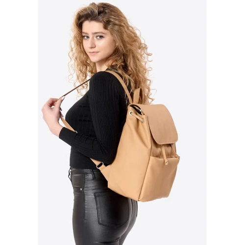 Женский рюкзак Sambag Loft BEN бежевый (22320026): Пол Женский