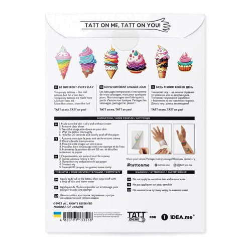 Временные тату TATTon.me Sweets set (TSSweets)