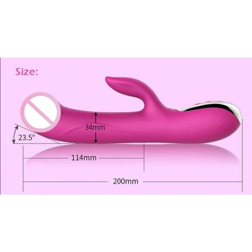 Вибратор-пульсатор Leten Automatical Thrusting Vibrator с подогревом