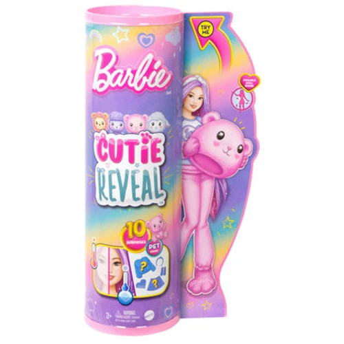 Кукла Barbie Cutie Reveal Мягкие и пушистые Медвежонок (HKR04) фото 6