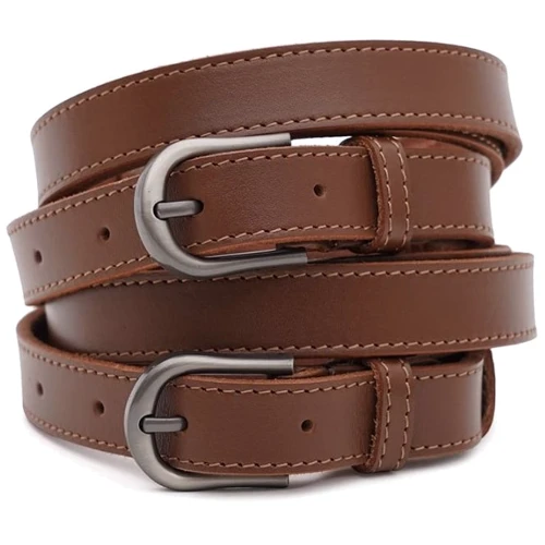 Женский ремень Borsa Leather коричневый (100gen1new2light-brown)
