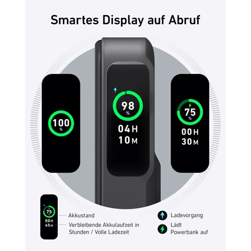 Внешний аккумулятор Anker Powerbank 10000 mAh MagGo 15W Black: Тип батареи Литий-полимерные