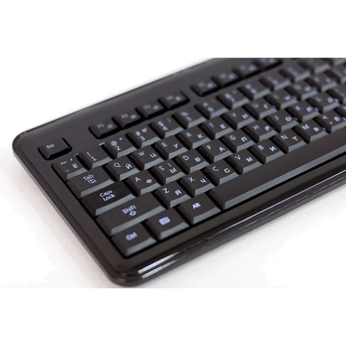 Клавіатура HQ-Tech KB-307F: Тип клавіш мембранный