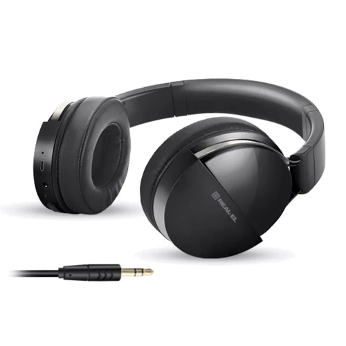 Наушники REAL-EL GD-880 Black: Тип конструкции полноразмерные
