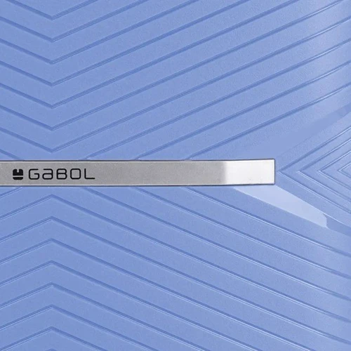 Чемодан Gabol Kume (L) Blue голубой (123547-003)/(123501-003): Материал Пластик