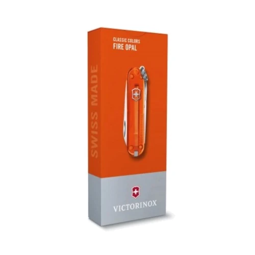 Мультитул Victorinox Classic SD Colors Fire Opal 58мм/7функцій/помаранчевий прозорий (0.6223.T82G): Кількість функцій 7