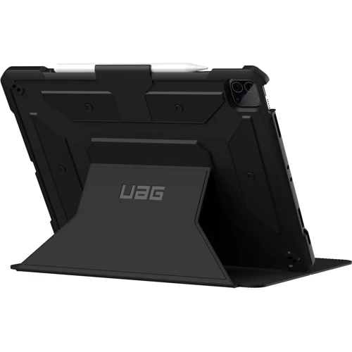 Аксесуар для iPad Urban Armor Gear UAG Metropolis SE Black (122946B14038) для iPad Pro 12.9" 2020/2021: Особливості Удобно держать в руке, Стильный дизайн, Складывается в подставку