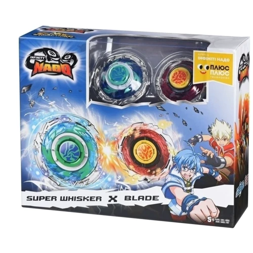 Дзига Auldey Infinity Nado батл Super Whisker & Blade Супер Вихор + Клинок (YW624313)