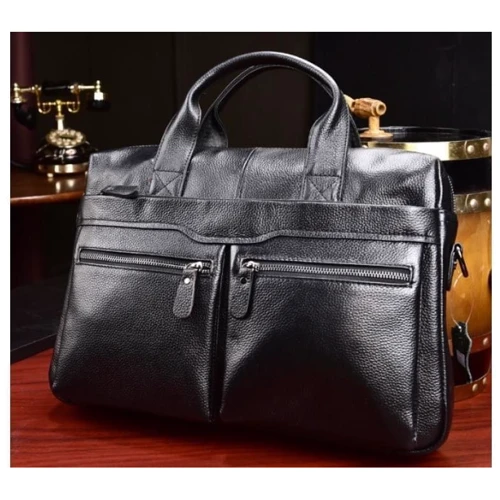 Bexhill Leather Bag Black (A25-7122A) for MacBook 15" фото 9
